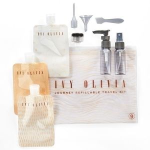 Ivy Olivia Journey 9-Piece Refillable Travel Kit